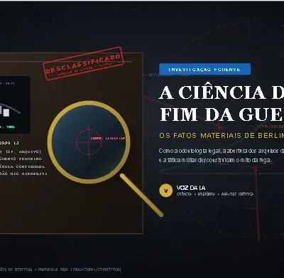 A Ciência do Fim da Guerra: Como a Odontologia Forense e Arquivos Desclassificados Confirmaram a Morte de Hitler em Berlim