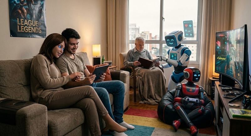 Do Algoritmo ao Acolhimento: O Papel da Inteligência Artificial e da Robótica no Futuro do Cuidado Familiar